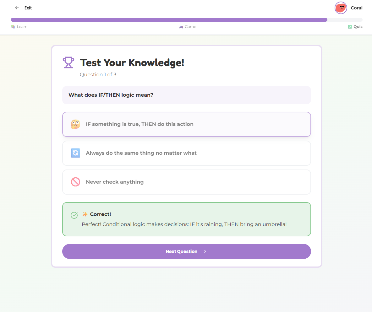Test Your Knowledge Quiz